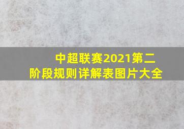 中超联赛2021第二阶段规则详解表图片大全