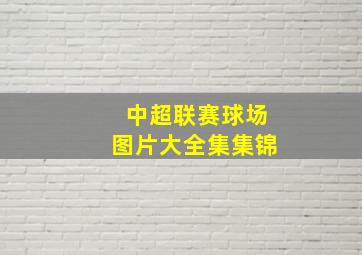 中超联赛球场图片大全集集锦