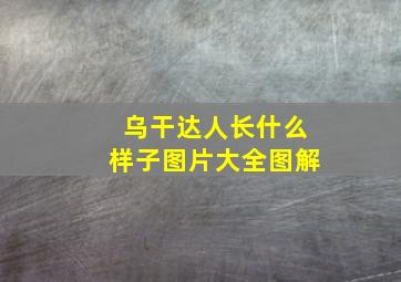 乌干达人长什么样子图片大全图解