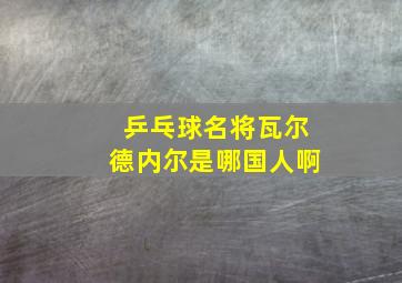 乒乓球名将瓦尔德内尔是哪国人啊