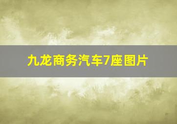 九龙商务汽车7座图片