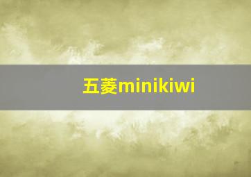 五菱minikiwi