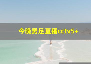 今晚男足直播cctv5+