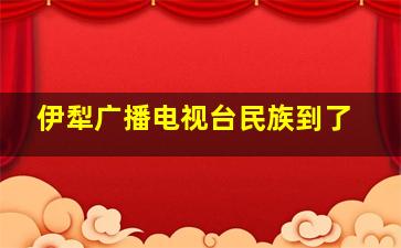 伊犁广播电视台民族到了