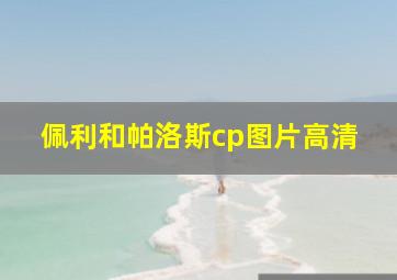 佩利和帕洛斯cp图片高清