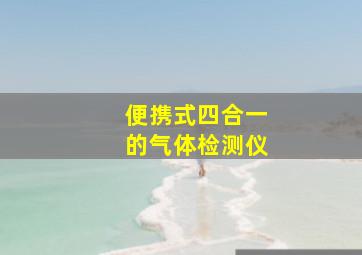 便携式四合一的气体检测仪