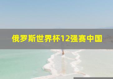 俄罗斯世界杯12强赛中国