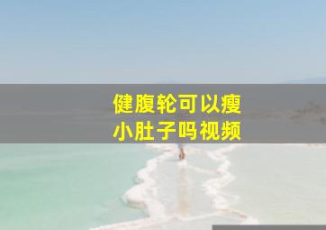 健腹轮可以瘦小肚子吗视频