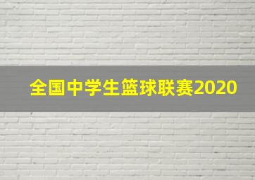 全国中学生篮球联赛2020