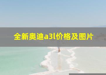 全新奥迪a3l价格及图片