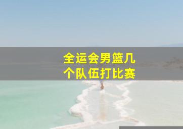 全运会男篮几个队伍打比赛