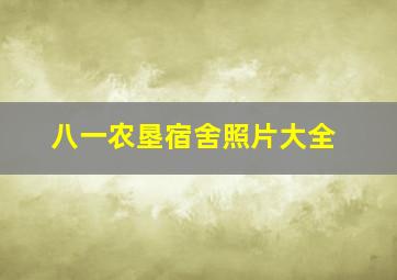 八一农垦宿舍照片大全