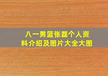 八一男篮张磊个人资料介绍及图片大全大图