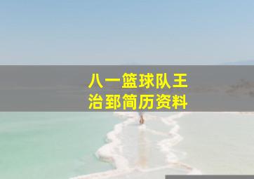 八一篮球队王治郅简历资料