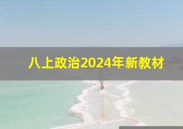 八上政治2024年新教材