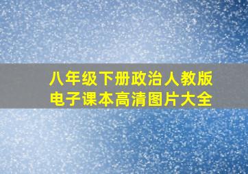 八年级下册政治人教版电子课本高清图片大全