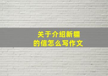 关于介绍新疆的信怎么写作文