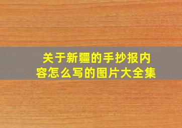 关于新疆的手抄报内容怎么写的图片大全集