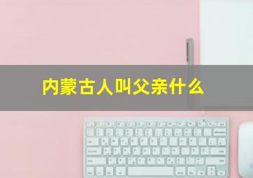 内蒙古人叫父亲什么