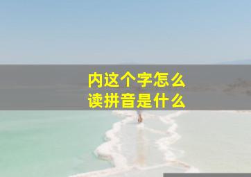 内这个字怎么读拼音是什么