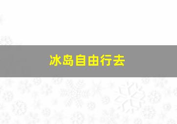 冰岛自由行去