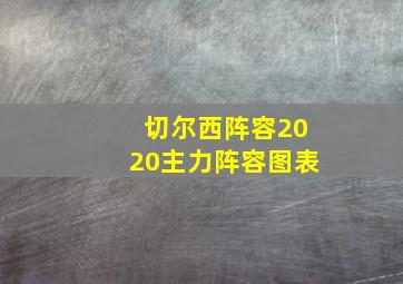 切尔西阵容2020主力阵容图表