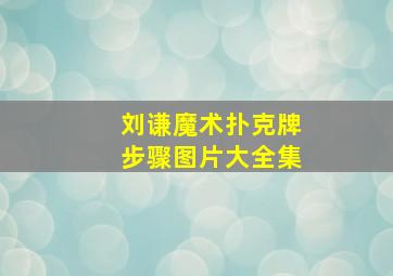 刘谦魔术扑克牌步骤图片大全集