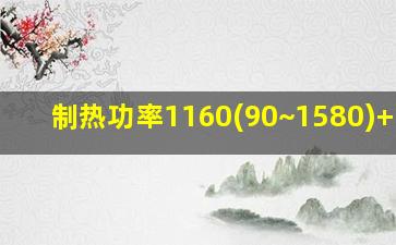 制热功率1160(90~1580)+1050