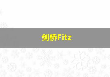 剑桥Fitz