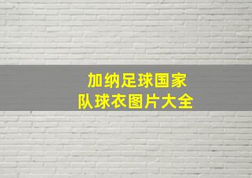 加纳足球国家队球衣图片大全