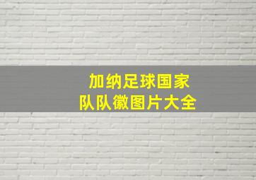 加纳足球国家队队徽图片大全