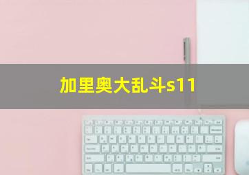 加里奥大乱斗s11