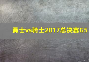 勇士vs骑士2017总决赛G5