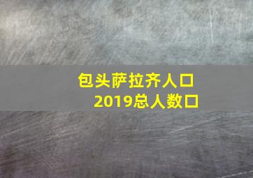 包头萨拉齐人口2019总人数口