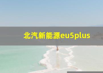 北汽新能源eu5plus