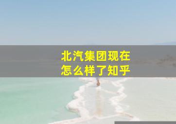 北汽集团现在怎么样了知乎