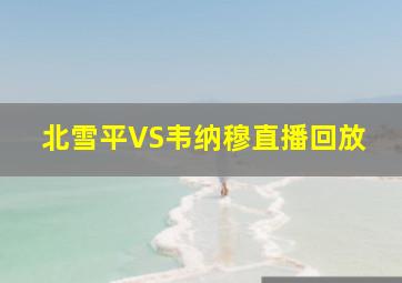 北雪平VS韦纳穆直播回放