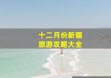 十二月份新疆旅游攻略大全