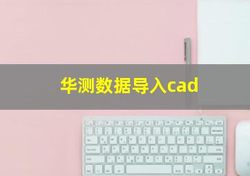 华测数据导入cad