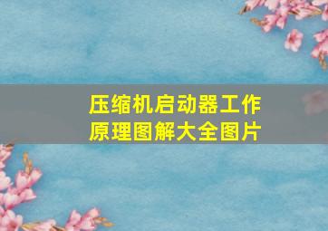 压缩机启动器工作原理图解大全图片