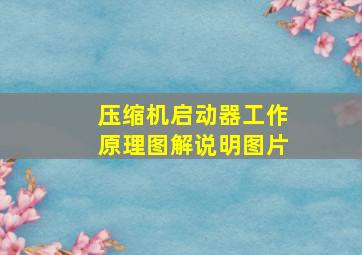 压缩机启动器工作原理图解说明图片