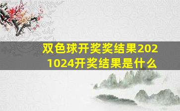 双色球开奖奖结果2021024开奖结果是什么