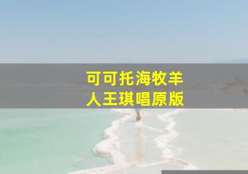 可可托海牧羊人王琪唱原版