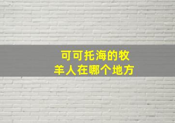 可可托海的牧羊人在哪个地方