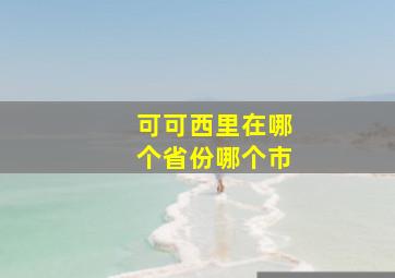 可可西里在哪个省份哪个市