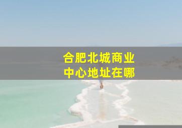 合肥北城商业中心地址在哪