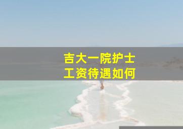 吉大一院护士工资待遇如何