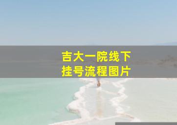 吉大一院线下挂号流程图片