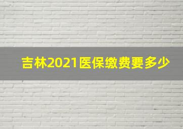 吉林2021医保缴费要多少