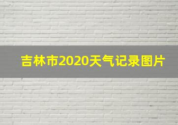 吉林市2020天气记录图片